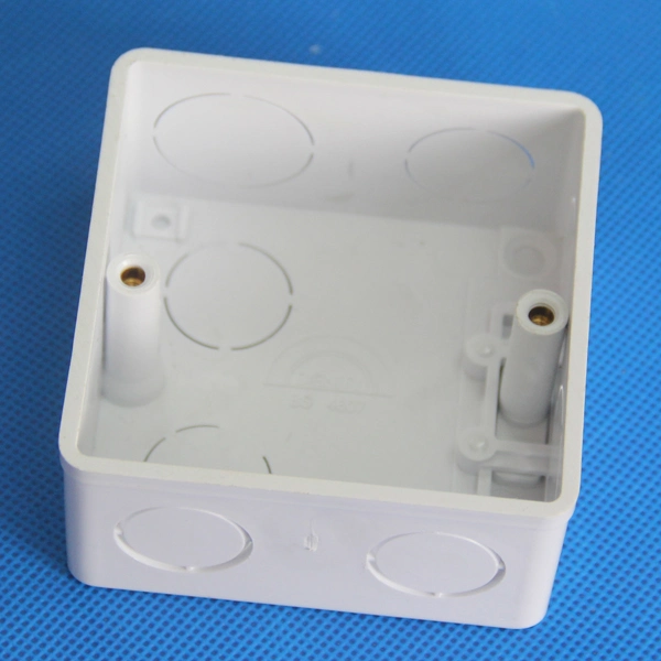 PVC Electrical Plastic Wall Socket Lightbar Light Back Outdoor Switch Box