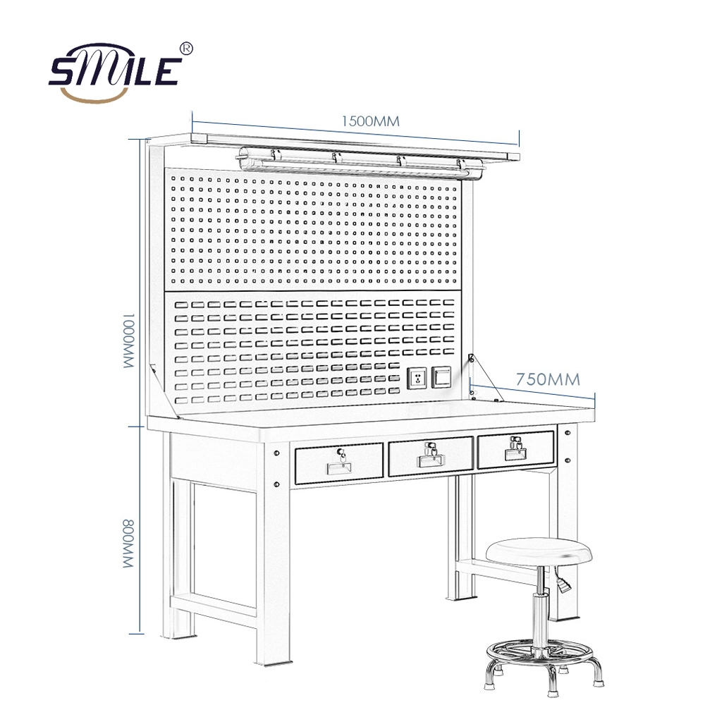 Smile Custom Anti-Static Workbench Worktable Tool Chest Workbench