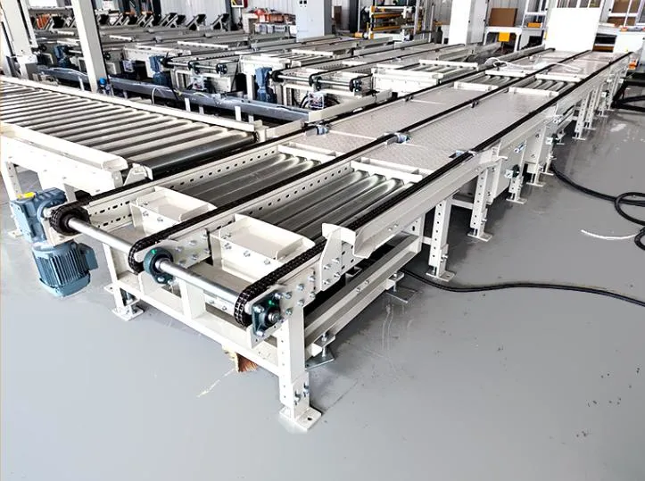 High Efficiency Pallet Conveyor Chain Conveyor System with High Quality