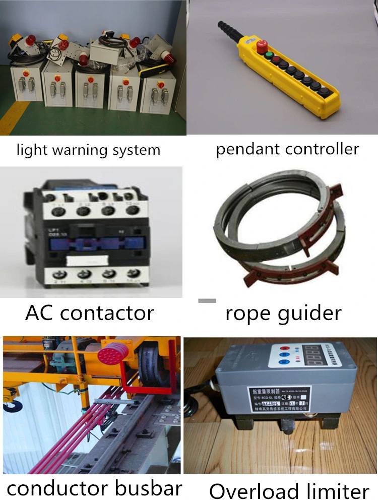 Crane Parts Remote Control, Copper Bus Bar, Hook, Grab, Cables, End Carriage Beam, Overload Limiter, AC Contactor, Container Spreader, Electro-Magnetic, Cabin