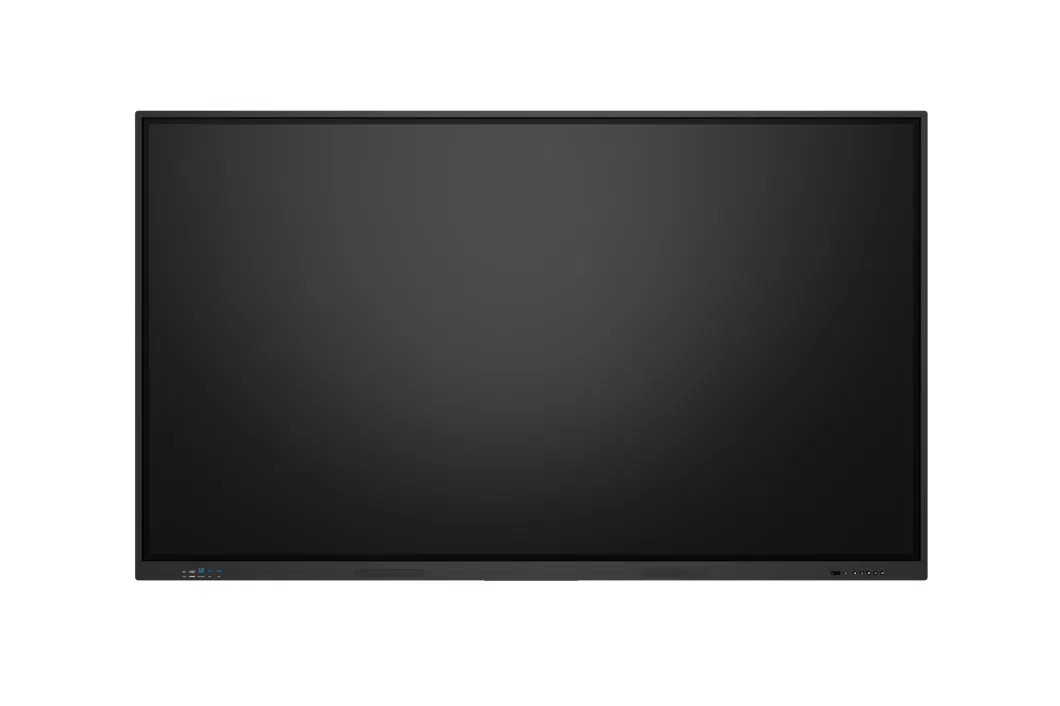 65 75 86 Inch Floorstanding 4K IR Interactive Touch Flat Screen Panel