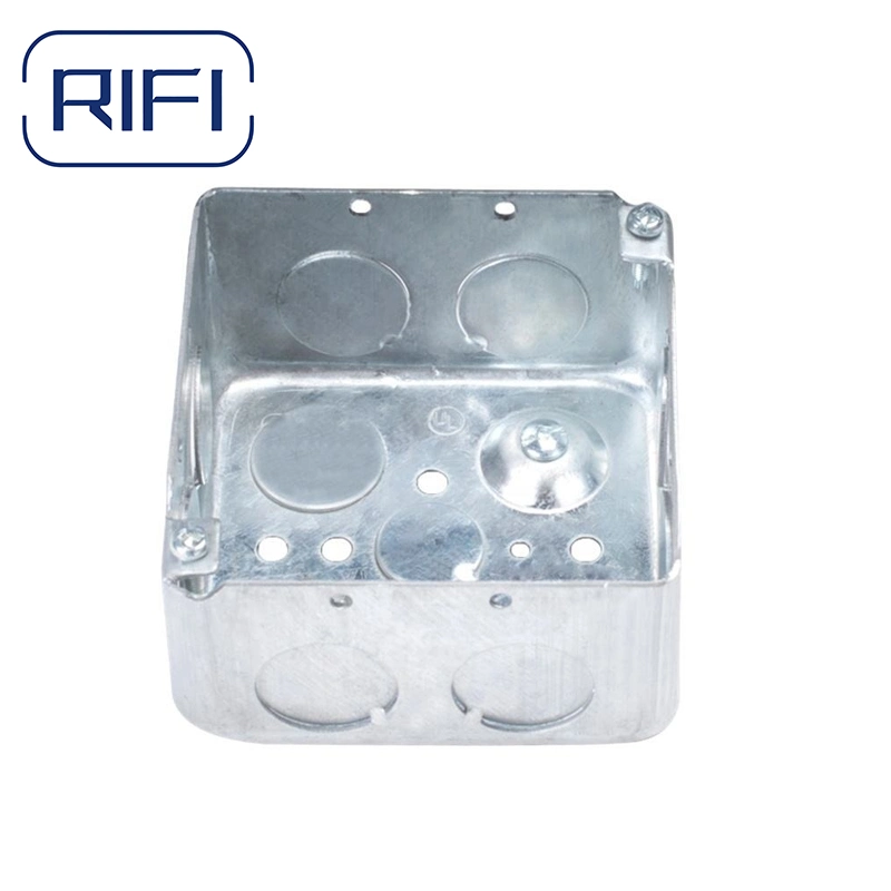 Octagonal Steel Junction Electrical Metal Conduit Switch Box 4&prime;&prime; X 4&prime;