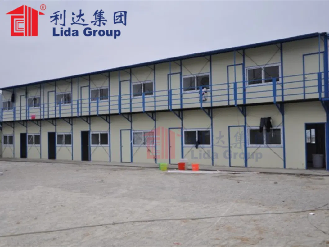 Lida Group Economical Green Building Steel Prefabricated House Sandwich Panel Construction