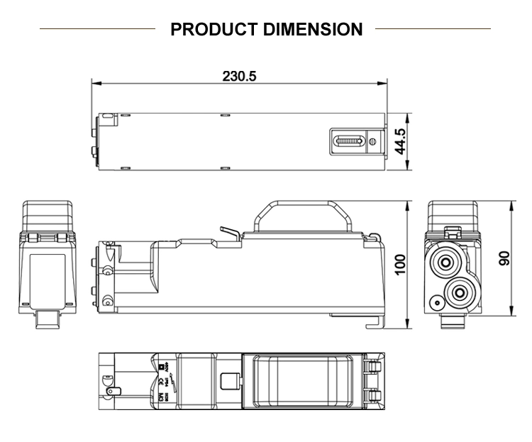 Street Lighting Pole Fuse Box / External Lighting Junction Box