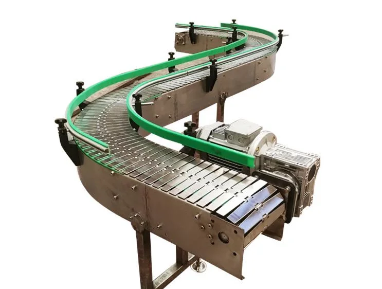 Steel Chain Plate Conveyor for Production Line