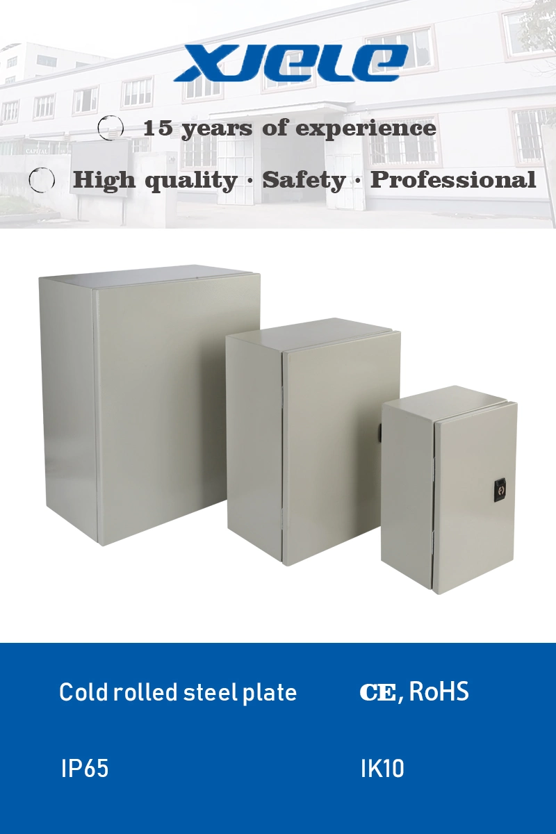 Custom Wall Mounted Outdoor Enclosures IP65 Waterproof Electrical Distribution Box