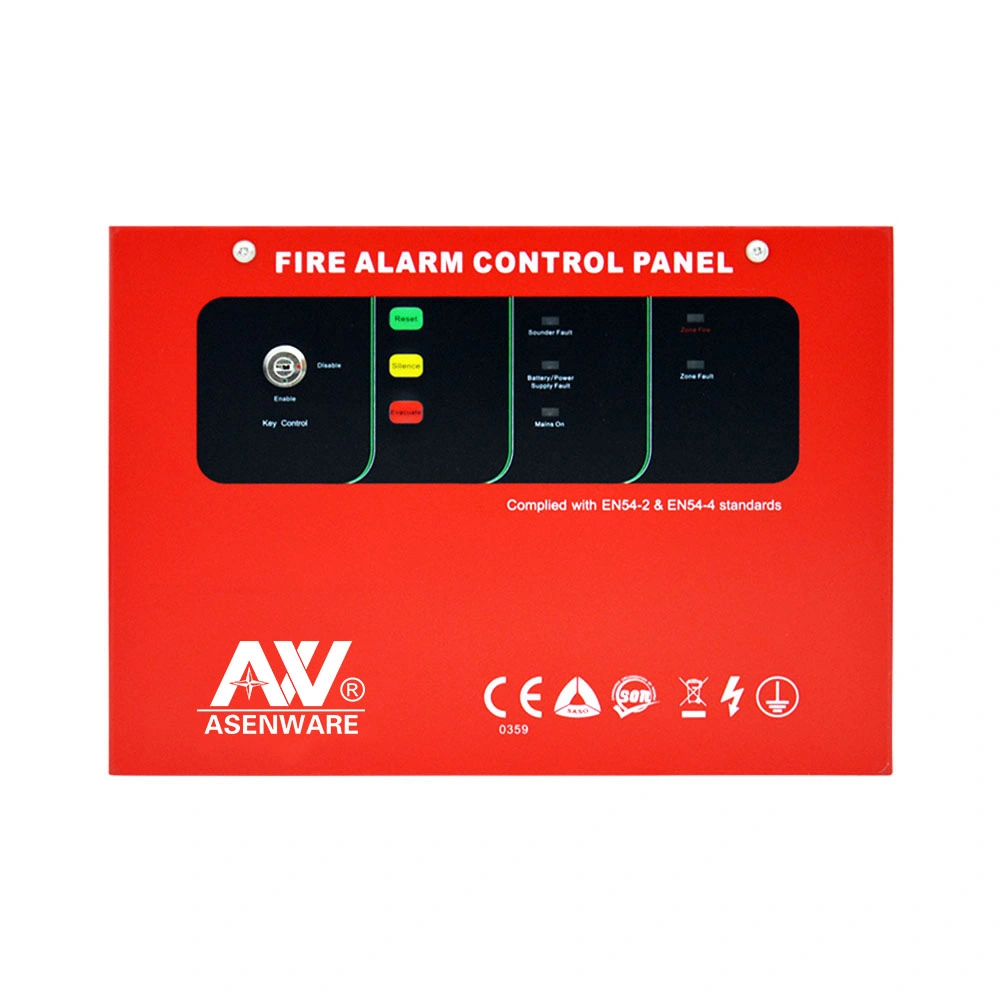 Asenware Fire Alarm Manufacturers Conventional Fire Alarm System Control Panel