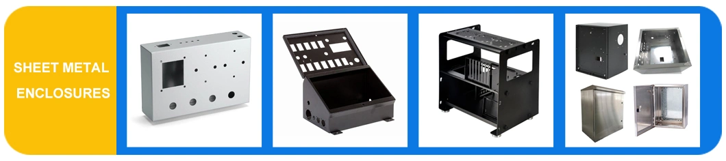 Metal DIN-Rail Mounting Type Distribution Modular Enclosures Electrical Control Panel Box