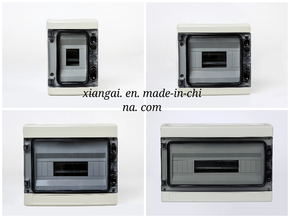 4way 8way 12way PC IP65 Waterproof Fireproof Electrical Distribution Panel Box Manufacture