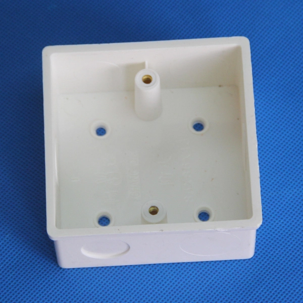 PVC Electrical Plastic Wall Socket Lightbar Light Back Outdoor Switch Box