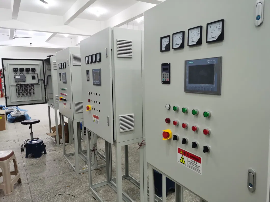 Floor Mounted PLC Programming Control Panel Distribution Cabinet