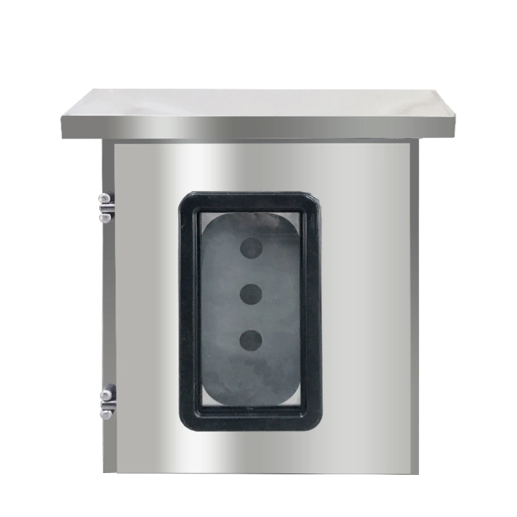 SS304 Stainless Steel Outdoor Electrical Enclosure Metal Electrical Enclosure