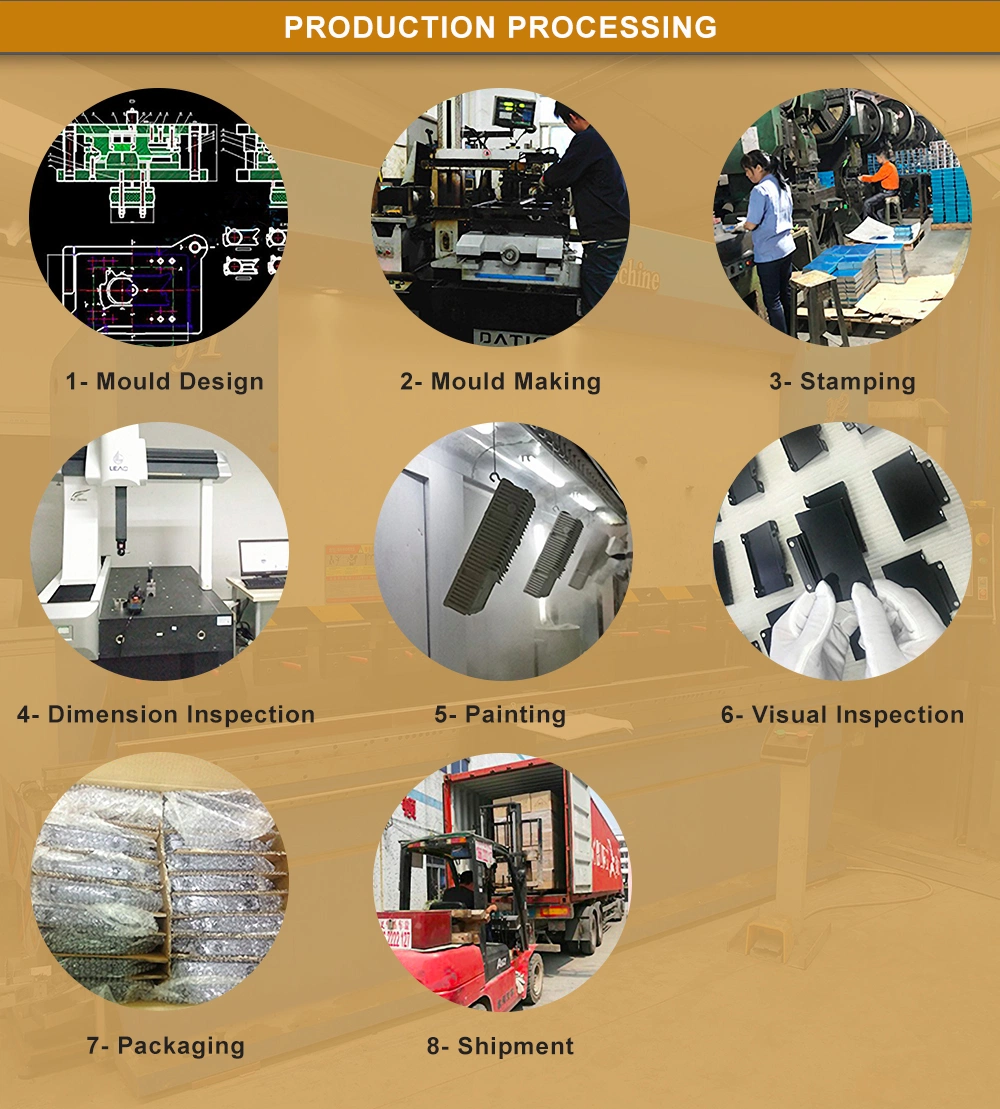 Custom Box Sheet Metal Fabrication Bending Stamping Electronic Housing