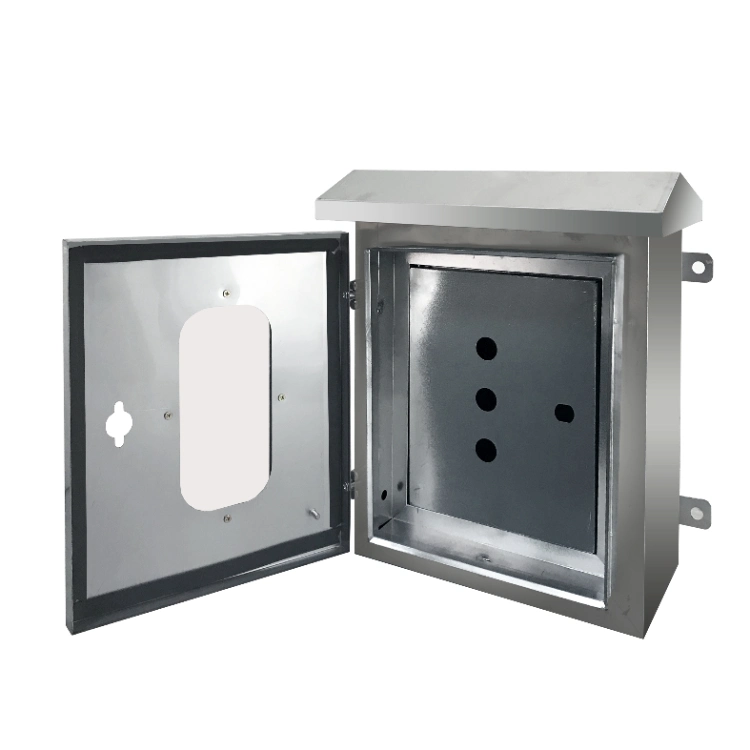 SS304 Stainless Steel Outdoor Electrical Enclosure Metal Electrical Enclosure