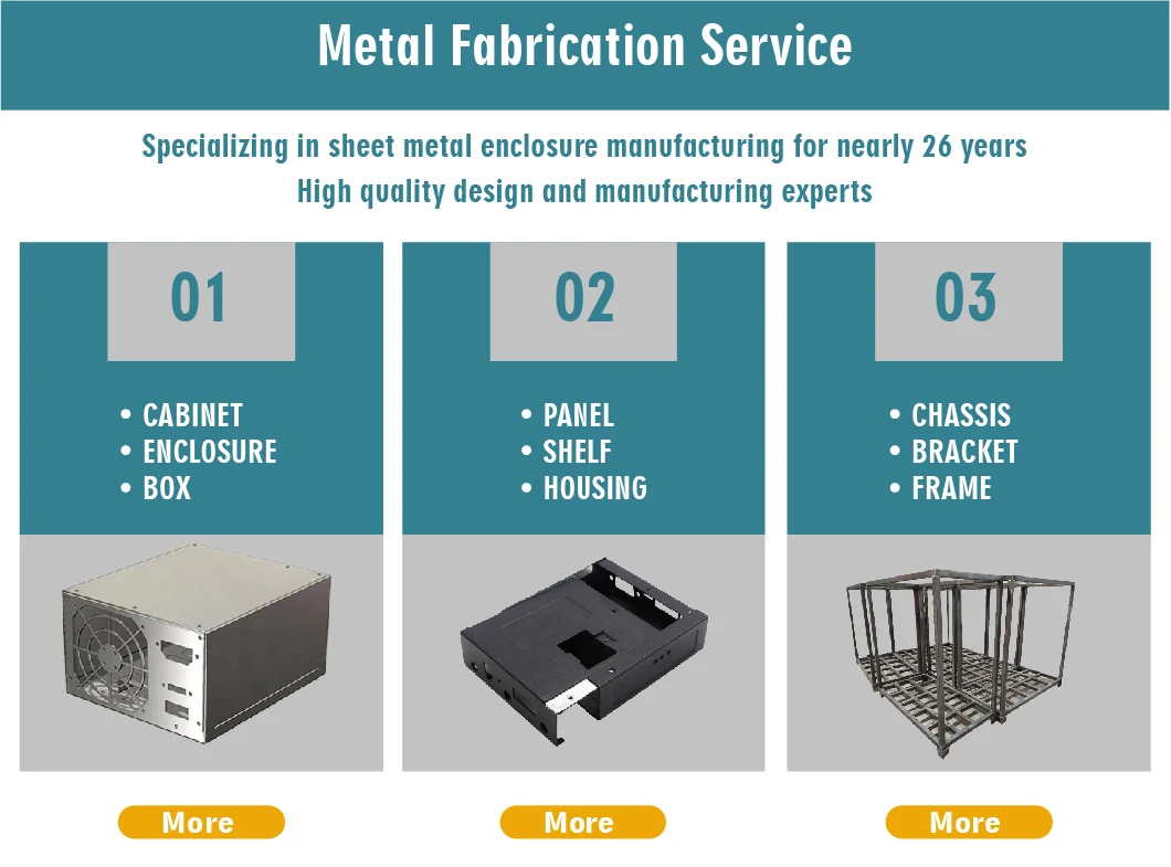 Customized Sheet Metal Fabrication Bending Stamping Electrical Control Housing