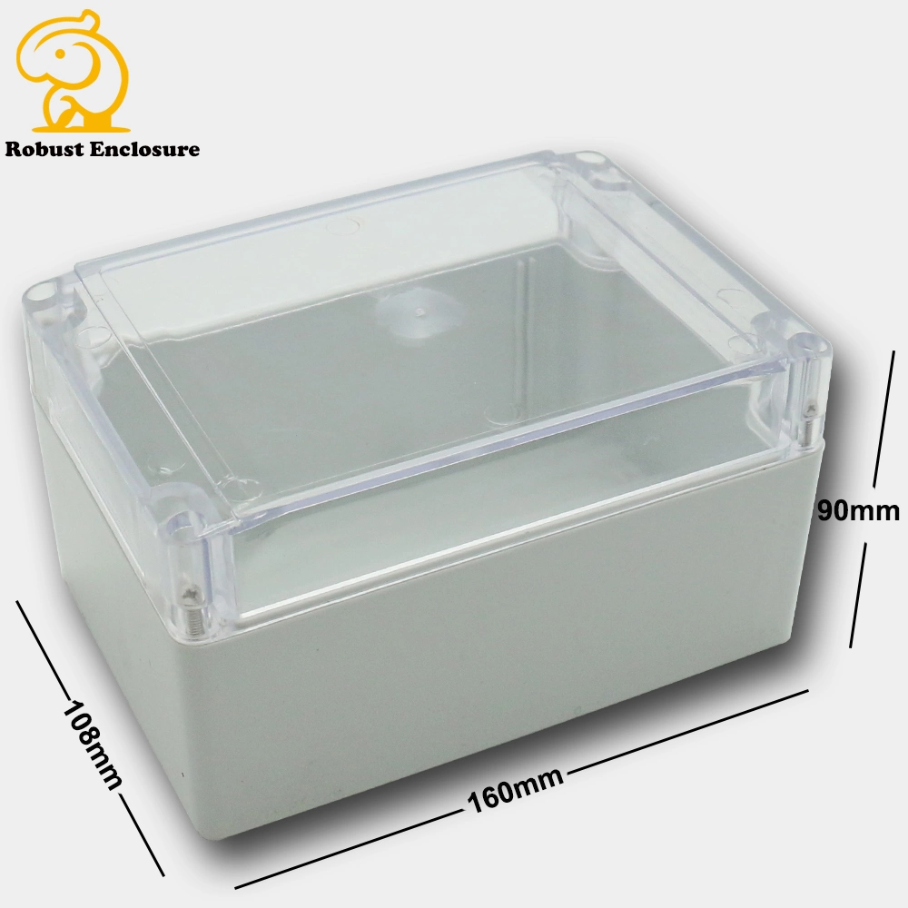 Outdoor Box Plastic Waterproof Polycarbonate Enclosure with Transparent Cover