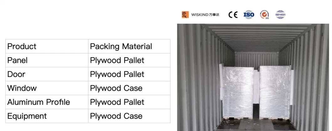 50mm/75mm Rockwool/Aluminum Honeycomb/Paper Honeycomb Cleanroom Panel for Hospital/Pharmaceutical/Food/Electronic Workshop