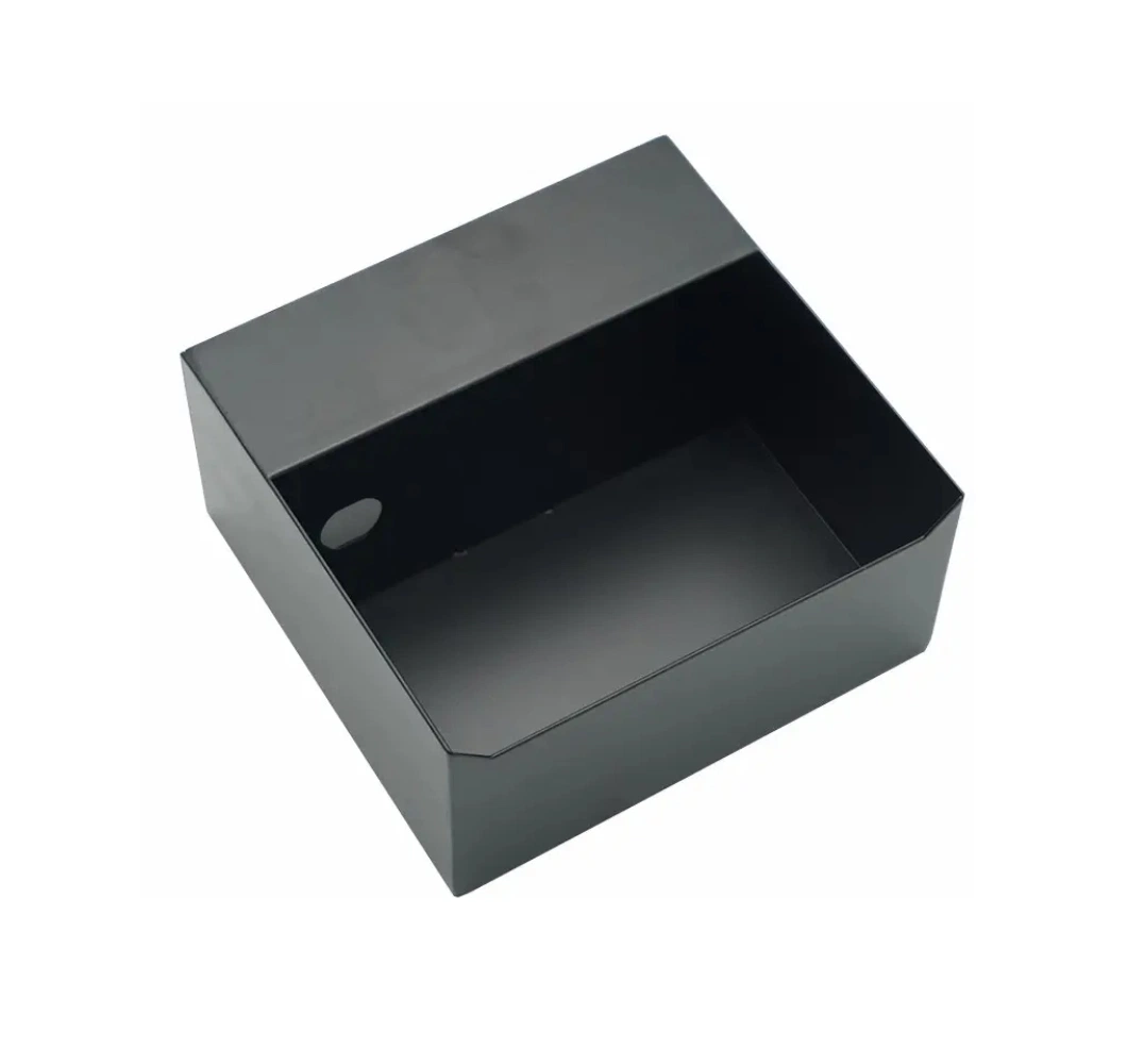 Custom High Capacity Black Sheet Metal Fabrication Electrical Cabinet