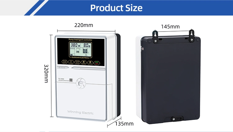 Intelligent Dual Water Pump Control Panel for Electrical Control System