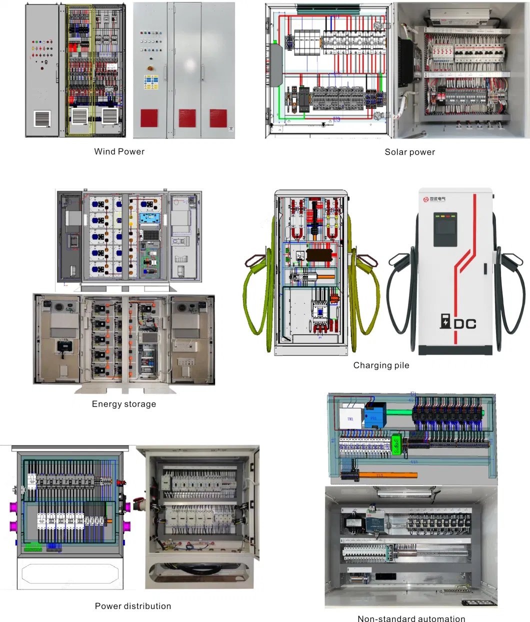 Power Distribution Box Control Panel Cabinet (OEM/ODM)