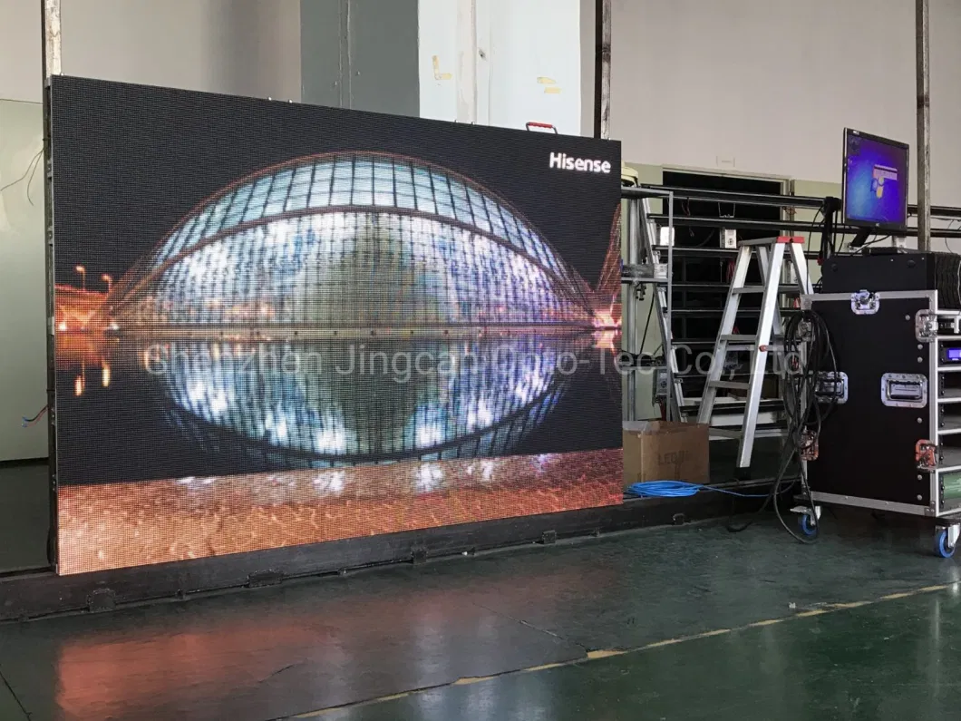 New Lightweight Die-Casting Aluminum Cabinet 640*640mm P2.5/P4/P5mm LED Display Screen Empty LED Cabinet