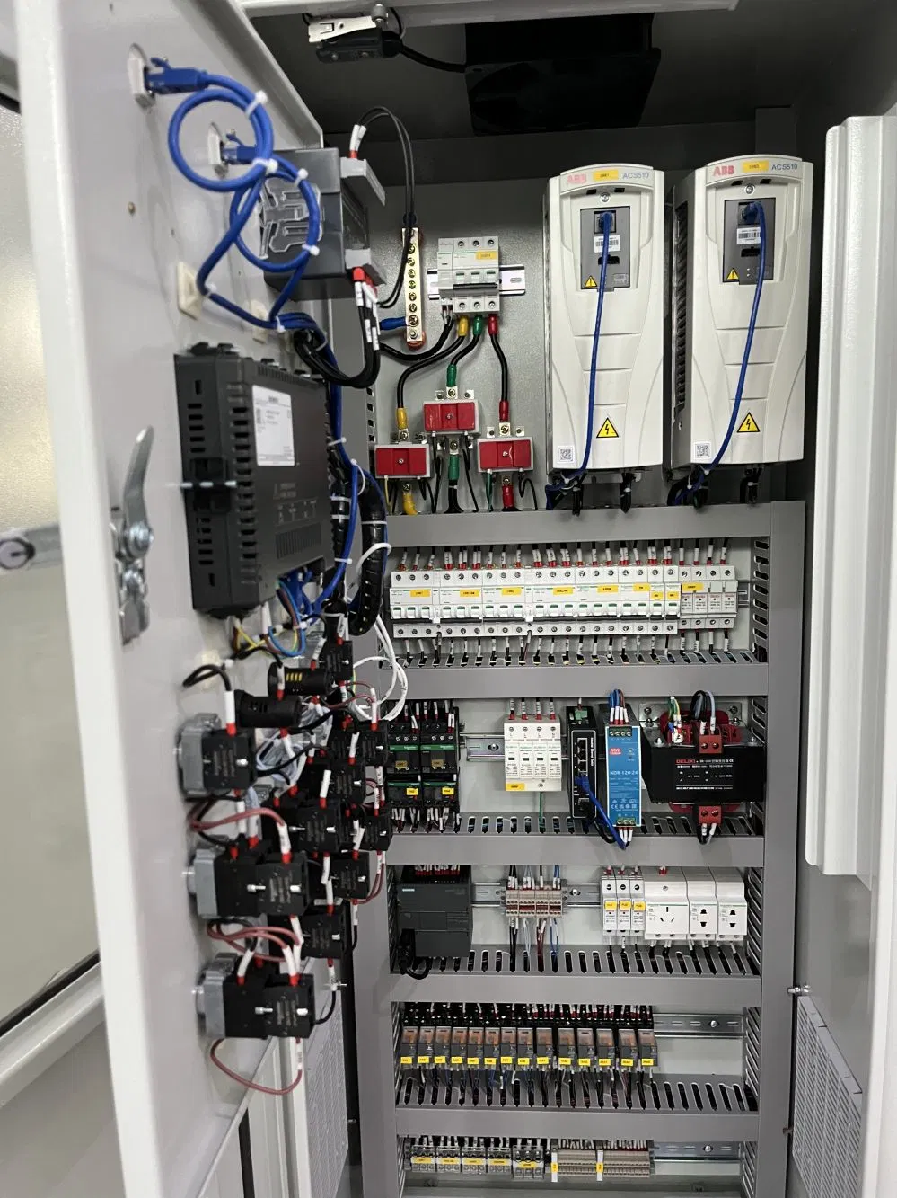 VFD Water Pump Control One Control and Two Power Distribution Panels