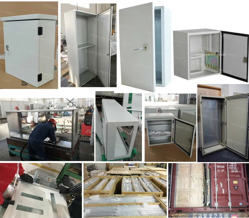 Sheet Metal Fabrication Electrical Cabinet with Two Locks