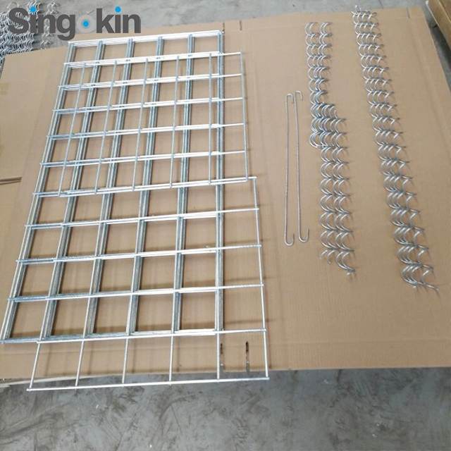 5mm Wire Diameter 120 Mmx150 mm Electric Galvanized Welded Gabion Box