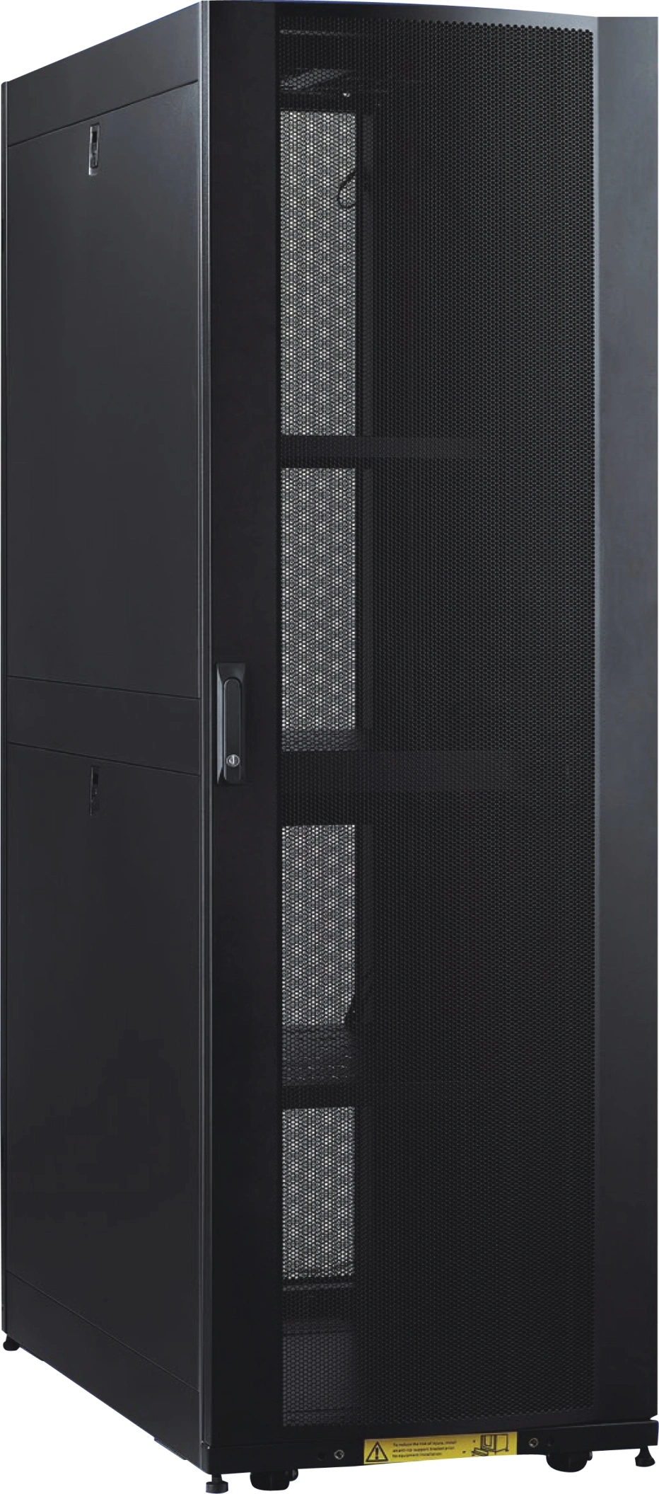 19 Inch Data Center Server Rack 42u Floor Standing Glass Door Server Cabinet, Rack Cabinet Network Cabinet