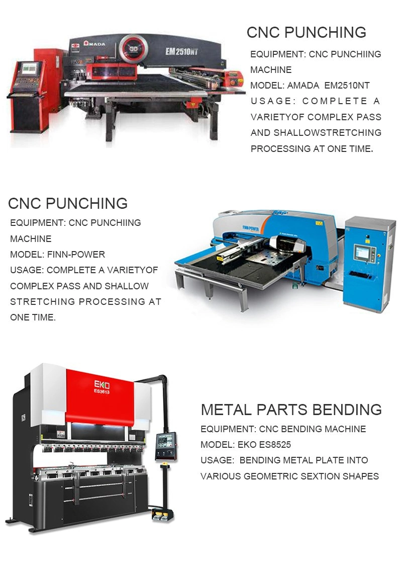 Sheet Metal Stamping Bending Electrical Enclosure Bracket Panel