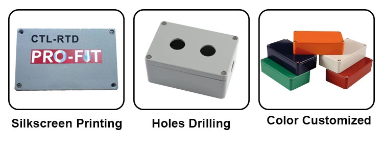 Custom Extruded Waterproof Aluminum Heat Sink Electrical Enclosures