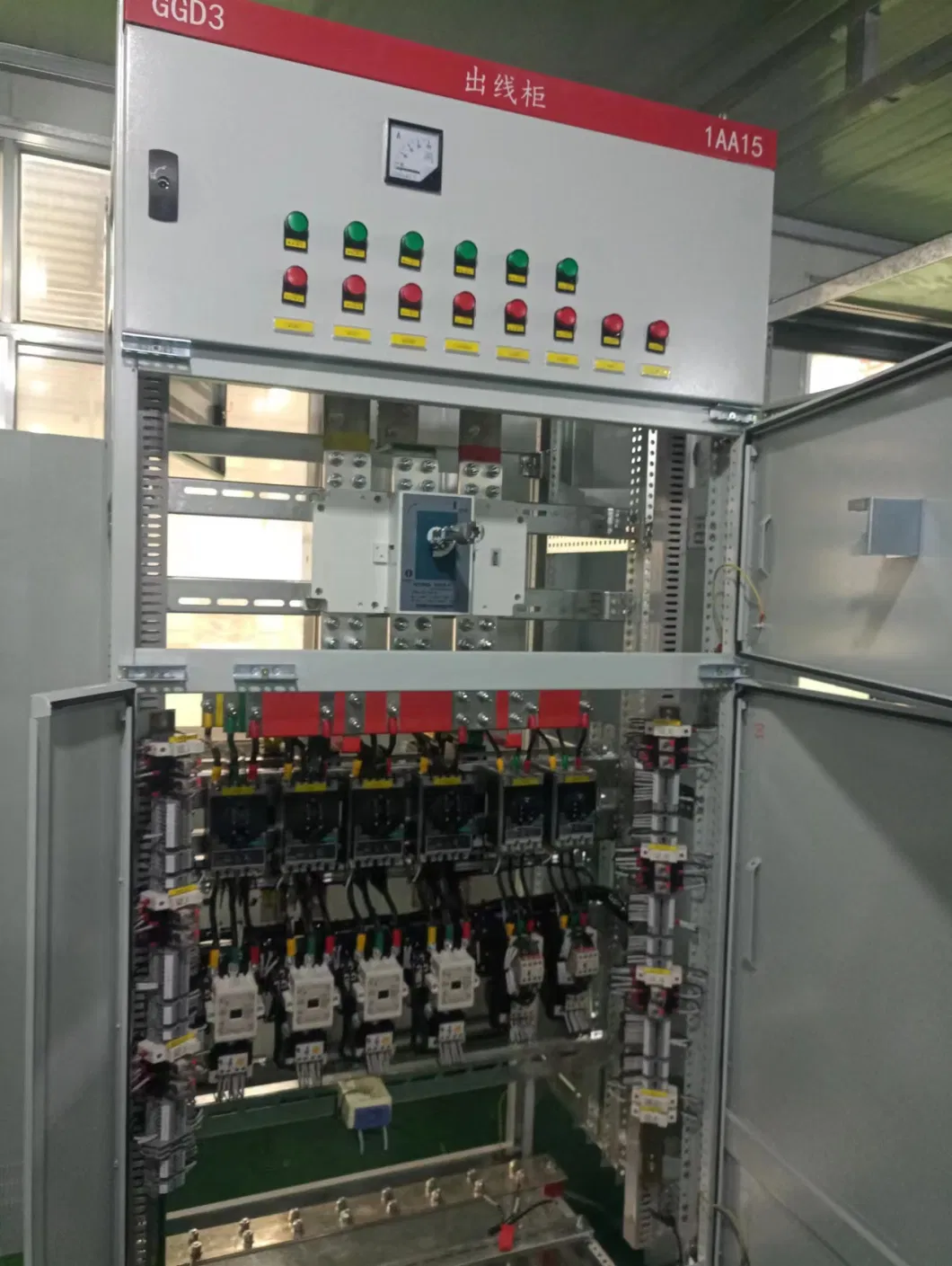 Ggj Switchgear Low Voltage Reactive Compensation Equipment /Withdrawable Type Metal Electrical Control Load Center