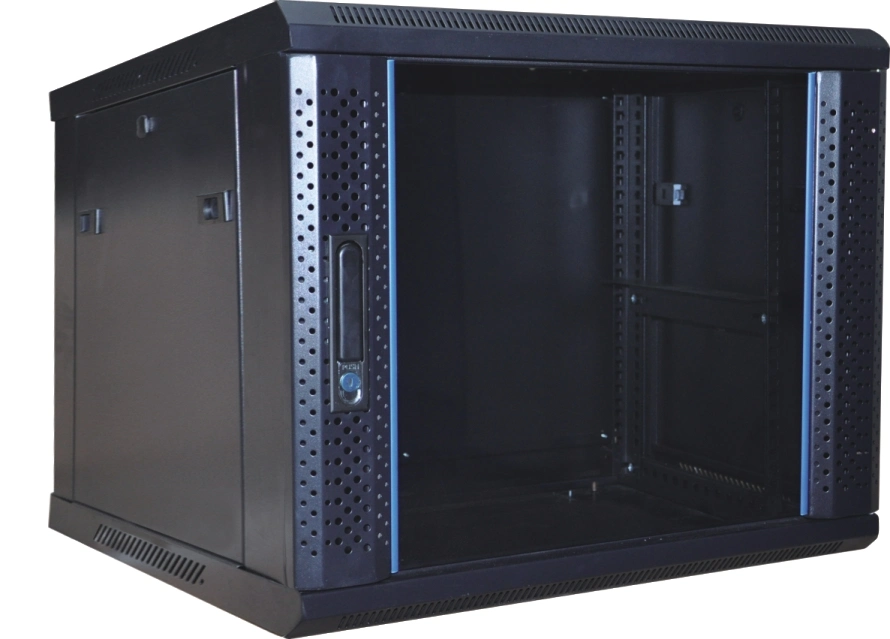 19 Inch Data Center Server Rack 42u Floor Standing Glass Door Server Cabinet, Rack Cabinet Network Cabinet