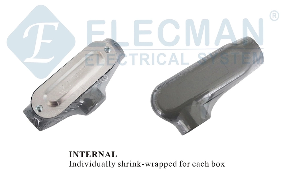 Threaded Aluminium Conduit Body Lr Type Outlet Box Caja Salida Conduleta