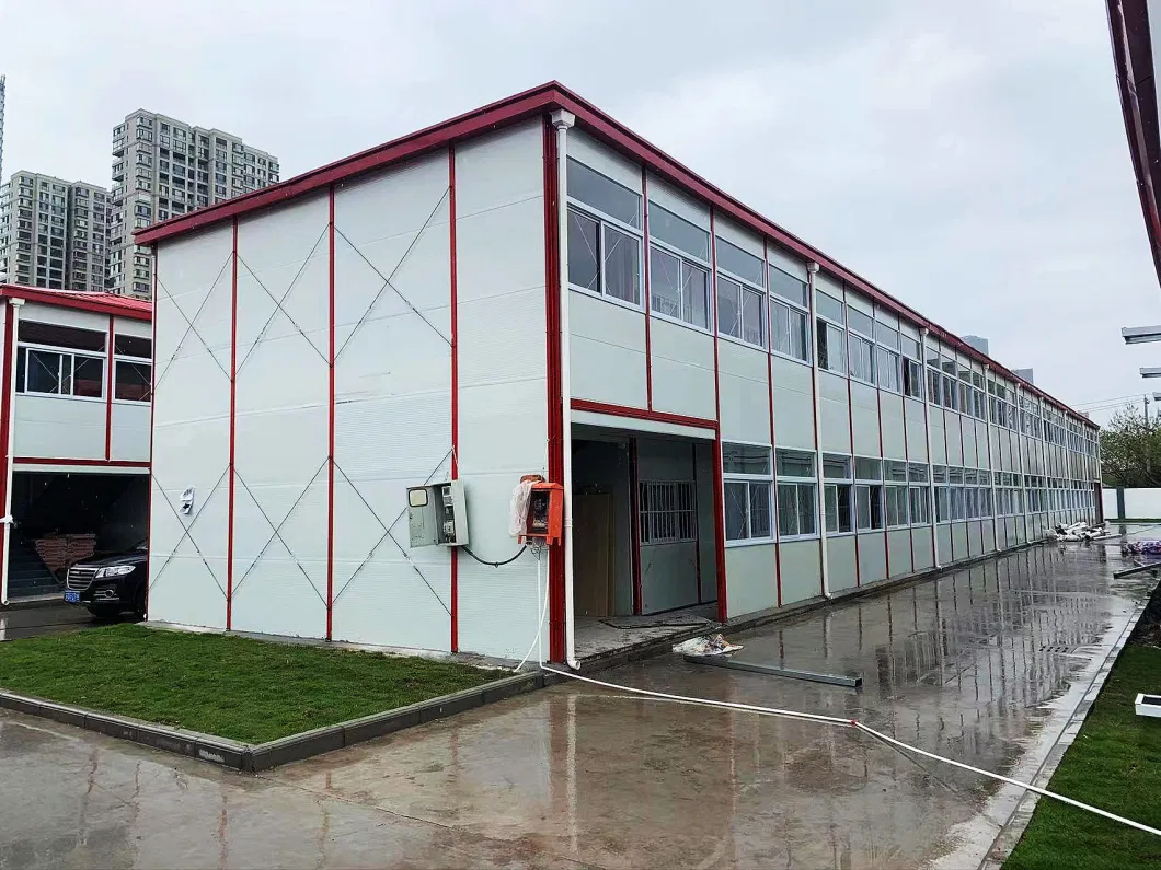 Lida Group Economical Green Building Steel Prefabricated House Sandwich Panel Construction