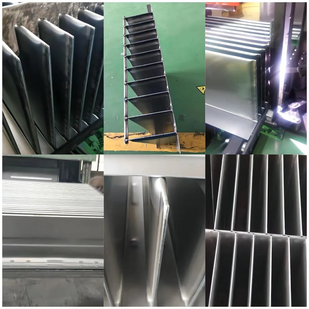 1300mm-400mm Transformer Corrugated Radiator Fin Panel Wall Folding Machine Manufacturer