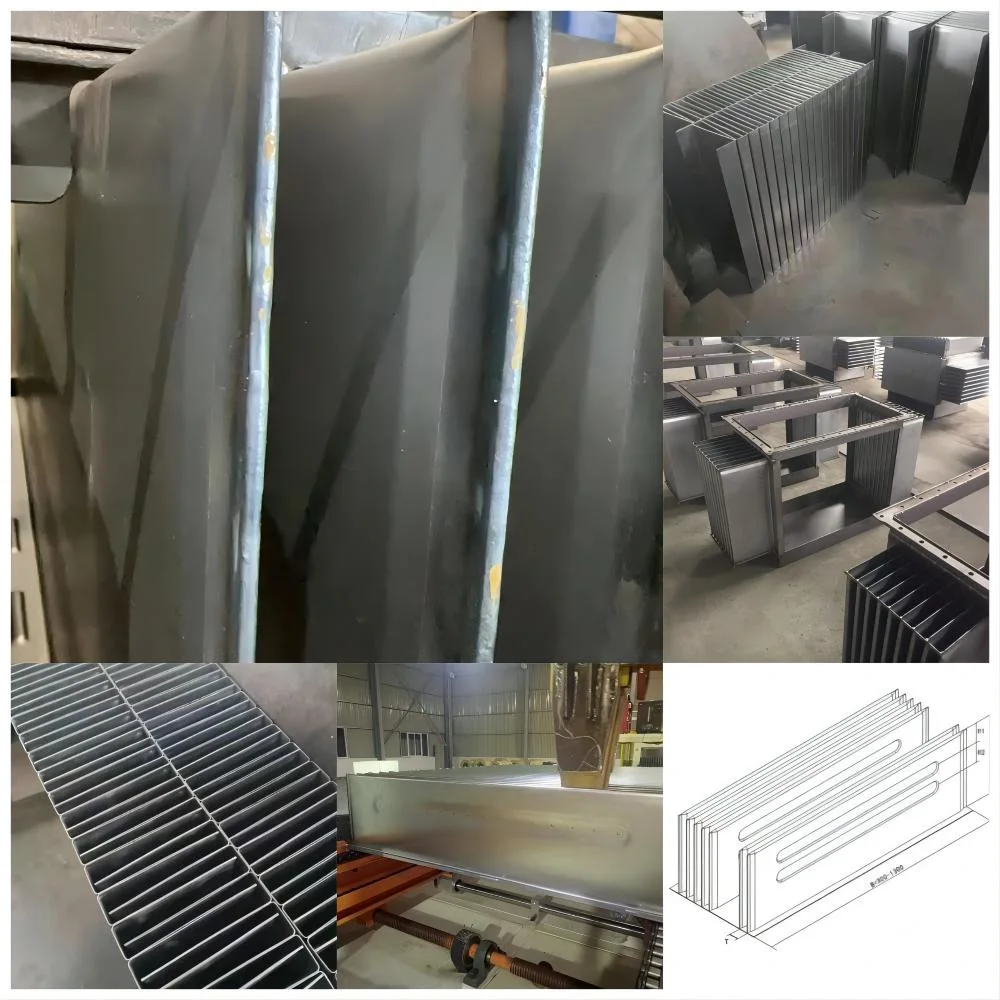 1300mm-400mm Transformer Corrugated Radiator Fin Panel Wall Folding Machine Manufacturer