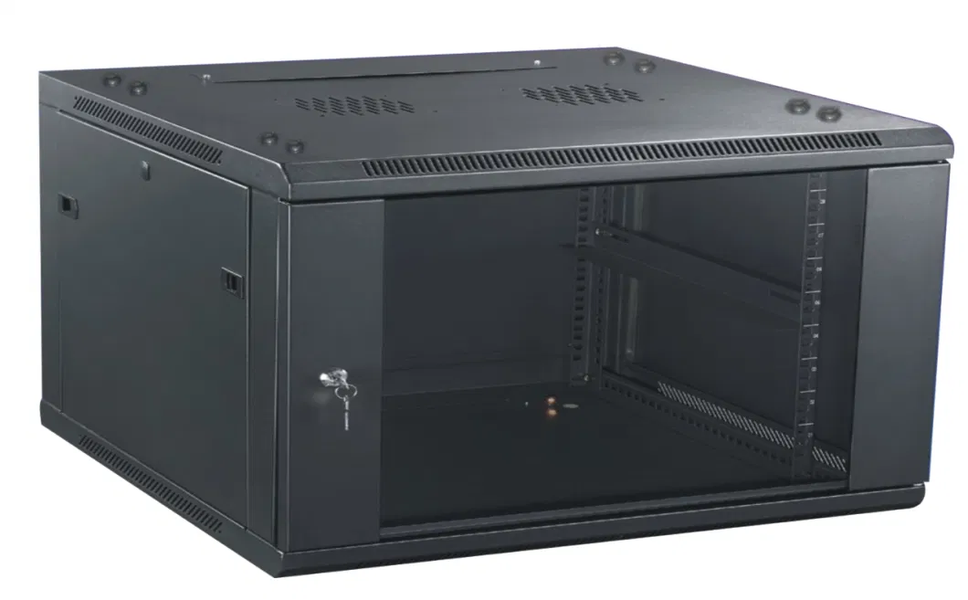 19 Inch Data Center Server Rack 42u Floor Standing Glass Door Server Cabinet, Rack Cabinet Network Cabinet