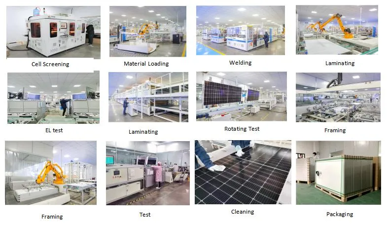 Various Series of Monocrystalline PV Panel 500W for House Use