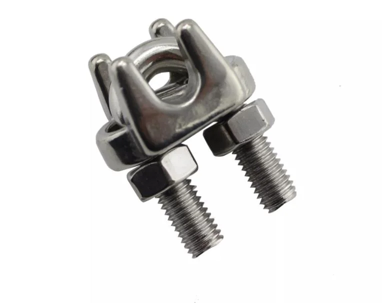 Steel Wire Rope Clip Crimping Clamps Aluminium Sleeve Ferrule