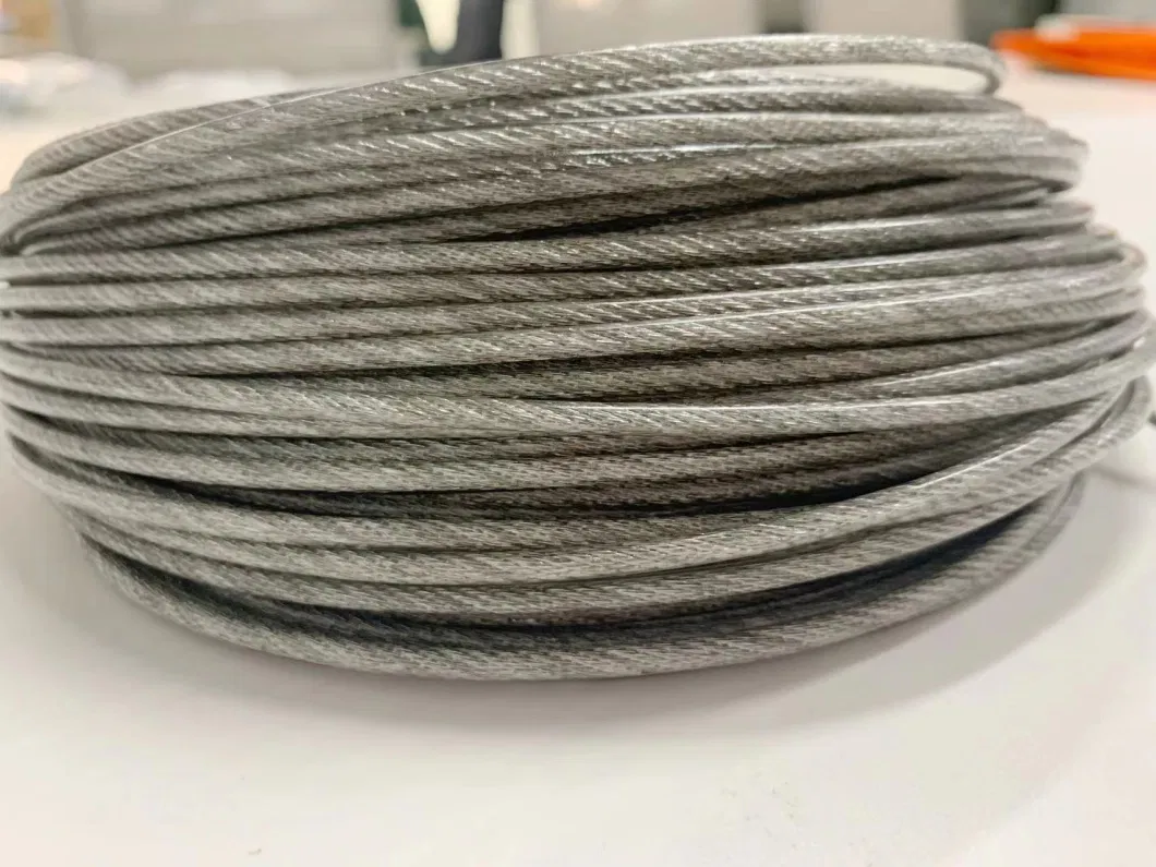 Vinyl Coated Steel Wire Rope 6X7+FC 2mm*3mm