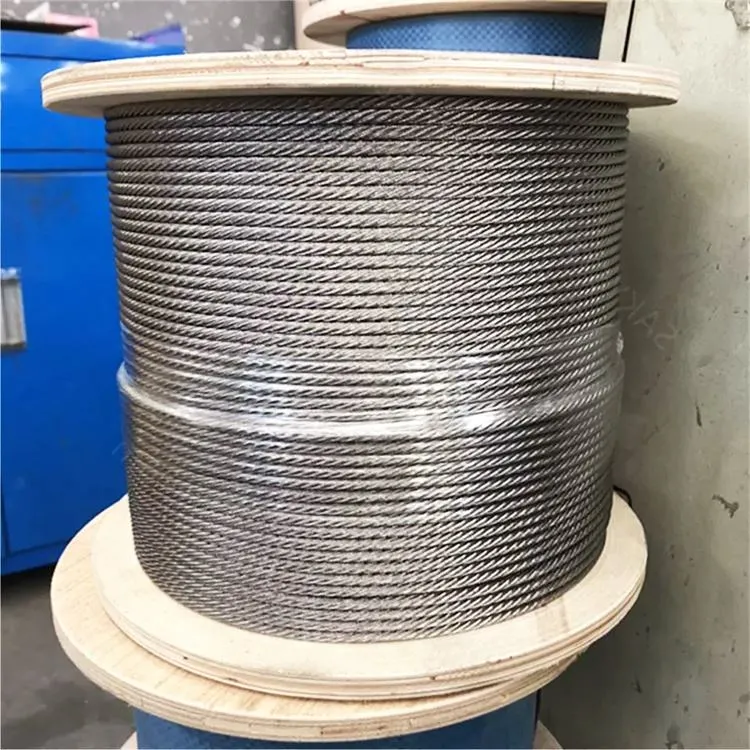 Stainless Steel Wire Rope, 7X7 Vinyl Coated 1/16&quot; Diameter 368 Lbs Breaking Strength for 304 Stainless Steel Wire Rope