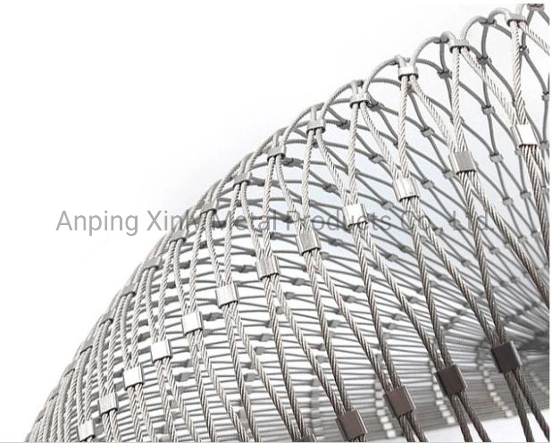 Top Quality Flexible Ss Wire Rope Plant Trellis / Plant Climbing Green Wall Mesh/Stainless Steel Cable Netting