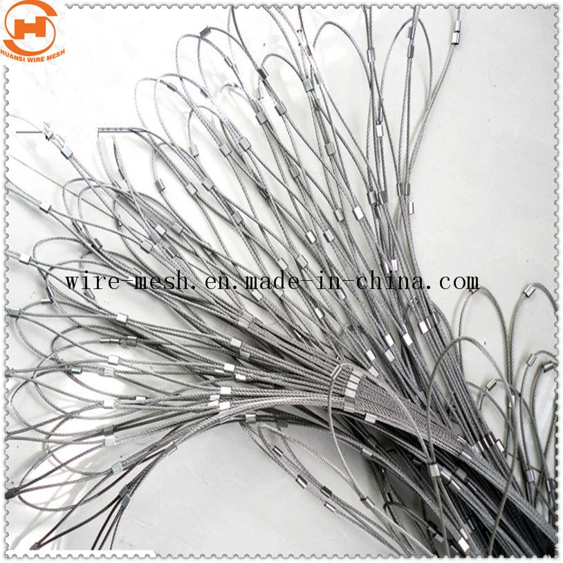 Flexible Stainless Steel Wire Cable Mesh/Rope Mesh for Gargen Fence