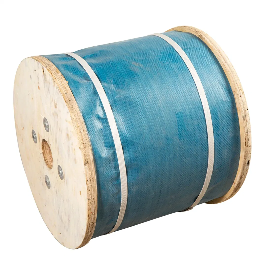 PVC Coated High Tensile 7X19 6X19+FC 6X7+FC 7X7 Galvanized Braided Stranded Steel Wire Rope Steel Cable for Electric