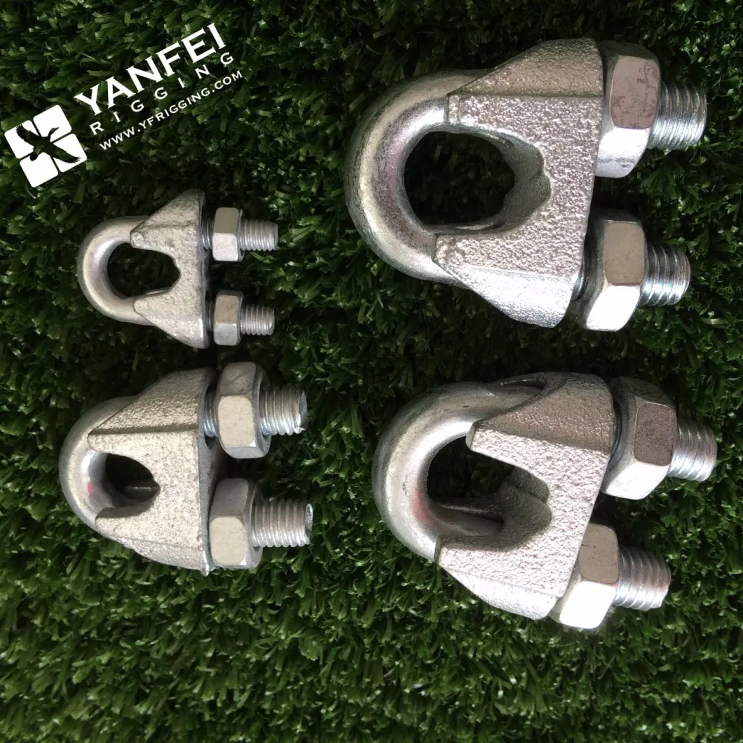 Galvanized DIN741 Steel Wire Rope Clip