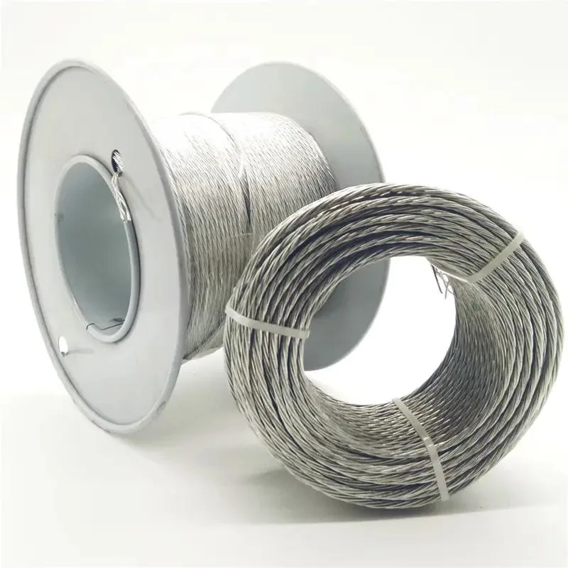 1*7 1*19 7*19 Galvanized Steel Wire Rope Cable Stainless Steel Wire Rope