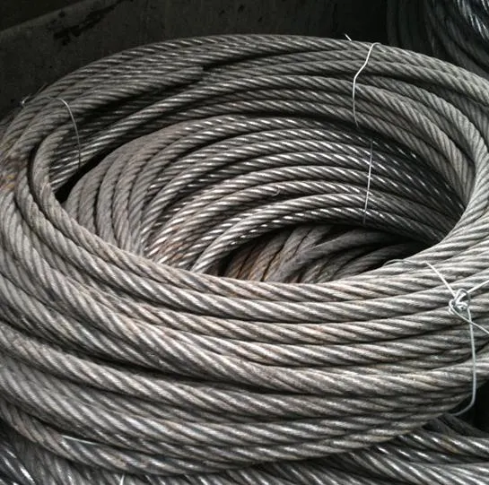 Customs Security Steel Cable Carbon Elevator Crane Galvanized Stainless Steel Wire Rope