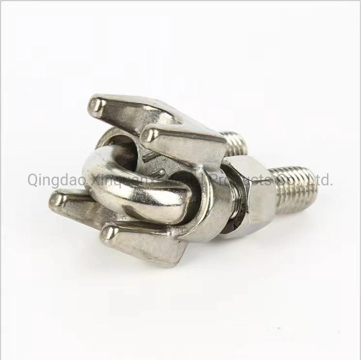 Qingdao Factory High Quality Best Selling Adjustable Stainless Steel JIS Wire Rope Clip