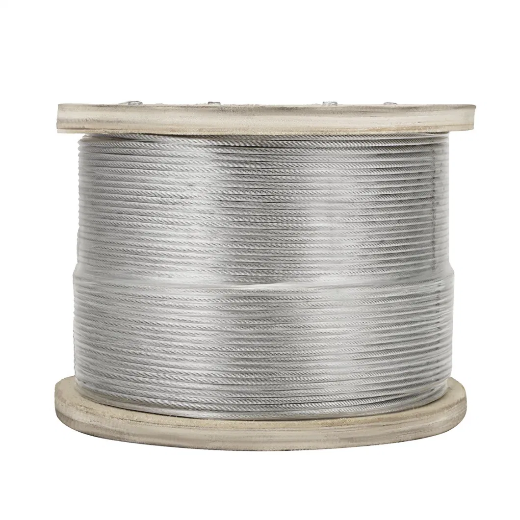 7X7 3mm 304 Stainless Steel Wire Rope for Traction